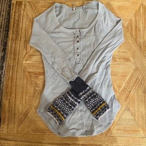 FREE PEOPLE long sleeve thermal